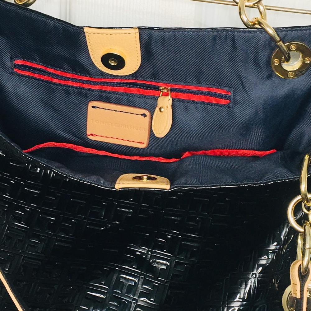Large Black TOMMY HILFIGER Tote - Picture 6 of 7